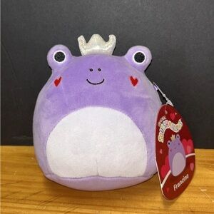 Original Squishmallows **FRANCINE the 2024 VALENTINES FROG 4 inch ** New w/Tag